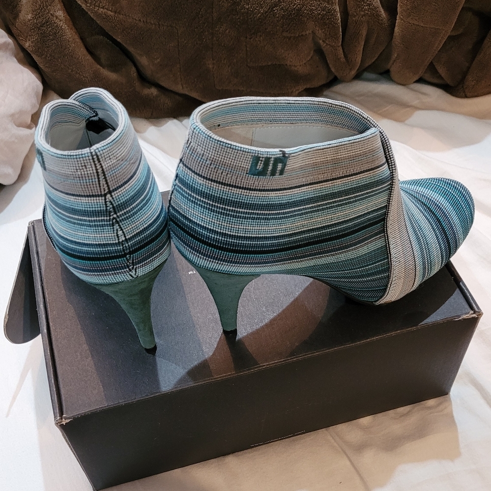 United Nude blue heels